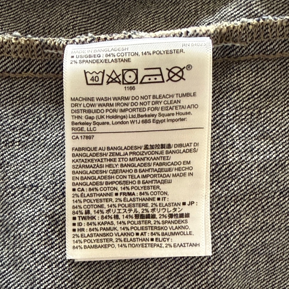 Banana Republic Factory Indigo Denim Jacket - Picture 6 of 9